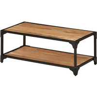 vidaXL Coffee Table 90x45x35 cm Solid Acacia Wood