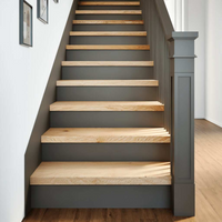 vidaXL Stair Treads 12 pcs Untreated 80x30x2 cm Solid Wood Oak