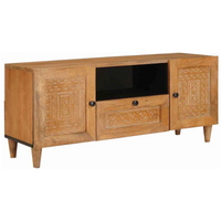 vidaXL TV Units with Door Light Brown 105 x 33 x 46 cm Engineered wood