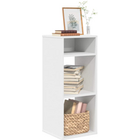 vidaXL Book Cabinet White 34x31x80 cm Engineered Wood