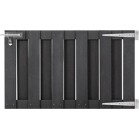 vidaXL Garden Gate WPC 100x60 cm Grey