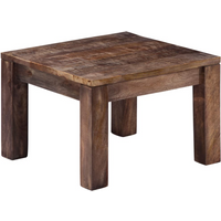 vidaXL Coffee Table 50x50x35 cm Solid Mango Wood