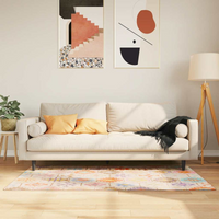 vidaXL Rug Washable Multicolour 80x150 cm Anti Slip