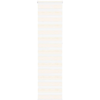 vidaXL Zebra Blind Marble Beige 60x230 cm Fabric Width 55.9 cm Polyester