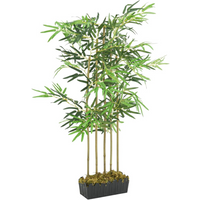 vidaXL Artificial Bamboo Tree 730 Leaves 120 cm Green