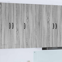 vidaXL Kitchen Cabinet Kalmar Grey Sonoma 50 x 31 x 100 cm