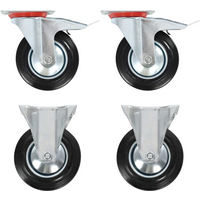 vidaXL Casters 4 pcs 160 mm