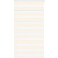 vidaXL Zebra Blind Marble Beige 90x100 cm Fabric Width 85.9 cm Polyester
