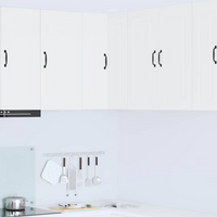 vidaXL Kitchen Cabinet Kalmar White 57 x 57 x 80 cm Engineered Wood