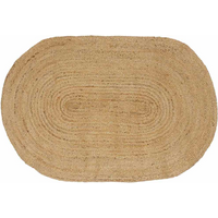 vidaXL Area Rugs Oval Natural 152 x 245 cm Jute