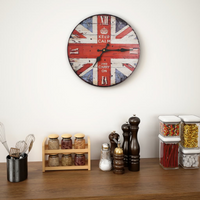 vidaXL Vintage Wall Clock UK 30 cm
