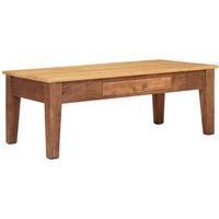 vidaXL Coffee Table Brown 110 x 55 x 40 cm Solid Mango Wood