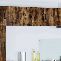 vidaXL Kitchen Wall Cabinets 2 pcs Smoked Oak 60 x 31 x 40 cm