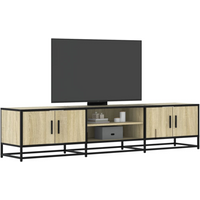 vidaXL TV Cabinet Sonoma Oak 180x35x41 cm Engineered Wood