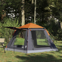 vidaXL Instant Tent with Rainfly 3-Person Quick-Release 185T Polyester