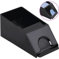 vidaXL Card Shoe Black 2 Decks