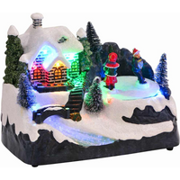 vidaXL Christmas Tabletop Multicolour 16 x 11.5 x 13 cm Plastic