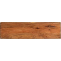 vidaXL Table Top 120x30x3.8 cm Rectangular Solid Wood Acacia
