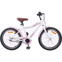 vidaXL Kids Bike 24'' for 8-12 Years Old Light Pink