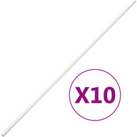 vidaXL Cable Trunking 30x15 mm 10 m PVC