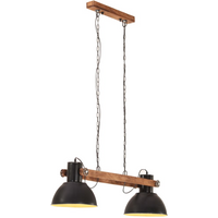 vidaXL Industrial Hanging Lamp 25 W Black 109 cm E27