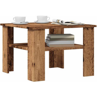 vidaXL Coffee Table Old Wood 60x60x42 cm Engineered Wood
