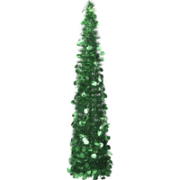 vidaXL Pop-up Artificial Christmas Tree Green 150 cm PET