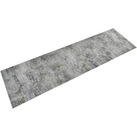 vidaXL Kitchen Rug Washable Beton 45x150 cm Velvet