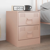 vidaXL Cabinet Handles 12 pcs Pink 85 x 45 mm Metal
