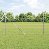 vidaXL Fence Post Galvanized 25 x 1.4 m Steel