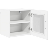 vidaXL Kitchen Cabinet with Shelf High Gloss White 40 x 31 x 40 cm