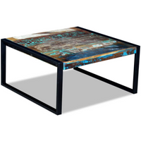 vidaXL Coffee Table Solid Reclaimed Wood 80x80x40 cm