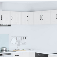 vidaXL Kitchen Cabinet High Gloss White 57 x 57 x 40 cm