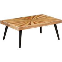 vidaXL Coffee Table Solid Mango Wood 90x55x36 cm