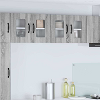 vidaXL Kitchen Cabinet with Storage Kalmar Grey Sonoma 60 x 31 x 40 cm