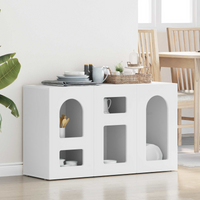 vidaXL Sideboard White 100 x 35 x 59 cm Engineered Wood
