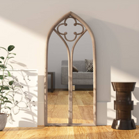 vidaXL Mirror Sand 70x30 cm Iron for Indoor Use