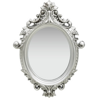 vidaXL Wall Mirror Castle Style 56x76 cm Silver