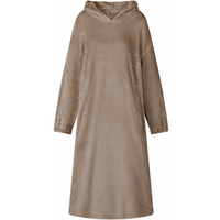 vidaXL Blanket Hoodie Camel S Flannel
