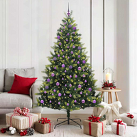 Artificial Hinged Christmas Tree 300 LEDs