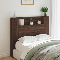 vidaXL Headboard Brown Oak 120 x 16.5 x 103.5 cm Engineered Wood