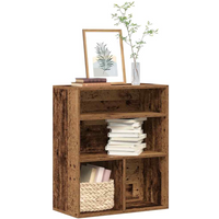 vidaXL Book Cabinet Old Wood 60x30x71.5 cm Engineered Wood