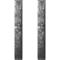 vidaXL Umbrella Covers 2 pcs with Zipper PE 250 cm