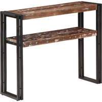 vidaXL Console Table 90x30x75 cm Solid Reclaimed Wood