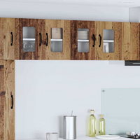 vidaXL Kitchen Cabinet Kalmar 2 pcs Old Wood 60 x 31 x 40 cm