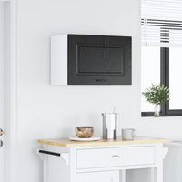 vidaXL Kitchen Cabinet with Storage Kalmar Black Oak 60 x 31 x 40 cm