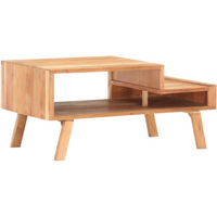 vidaXL Coffee Table 100x50x45 cm Solid Acacia Wood