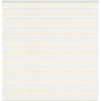 vidaXL Zebra Blind Marble Beige 140x100 cm Fabric Width 135.9 cm Polyester
