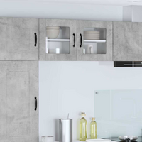 vidaXL Kitchen Cabinet Lucca Concrete Grey 40 x 31 x 40 cm