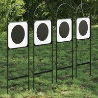 vidaXL Dressage Markers 4 pcs Steel